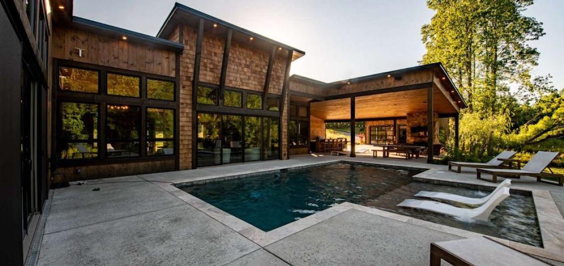 Modernstyle compound claims acreage near Blue Ridge, costs 2M